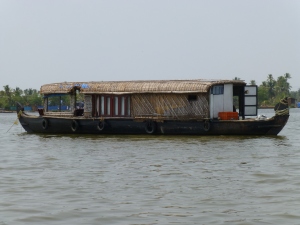 Our home for the night in Alleppey